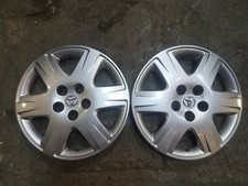 1 Brand New Pair 2003 04 05 06 07 2008 Corolla 15 Hubcaps Wheel Covers 61133 1 Brand New Pair 2003 04 05 06 07 2008 Corolla 15 Hubcaps Wheel Covers 61133