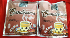 2 PACK INSTANT PREMIUM GANODERMA COFFEE 20 SACHETS EACH