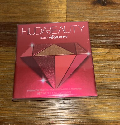 HUDA BEAUTY Ruby Obsessions Eyeshadow Palette 9 Shades