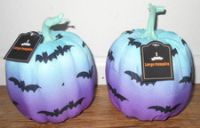 Halloween Two Decorative Multicolored Pumpkins