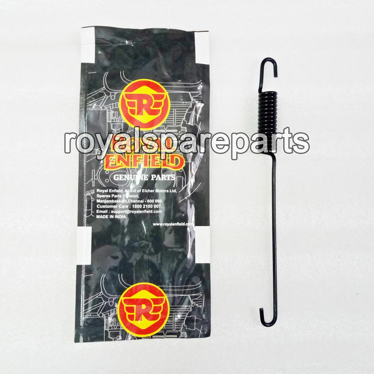 Genuine Royal Enfield Himalayan Side Stand Spring Black OE