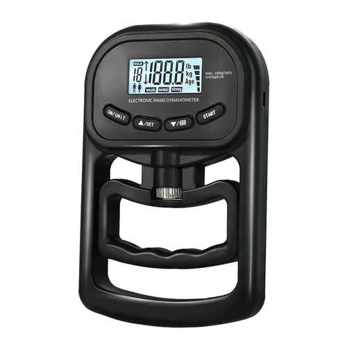 Centra Electronic Hand Dynamometer Grip Strength Tester Trainer 180Kg