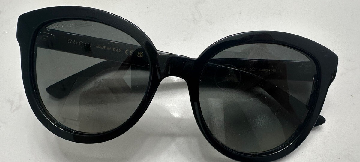 GUCCI GG1315S 002 Black Grey Polarized Women display picture 3
