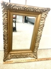 Miroir victorien doré/gesso