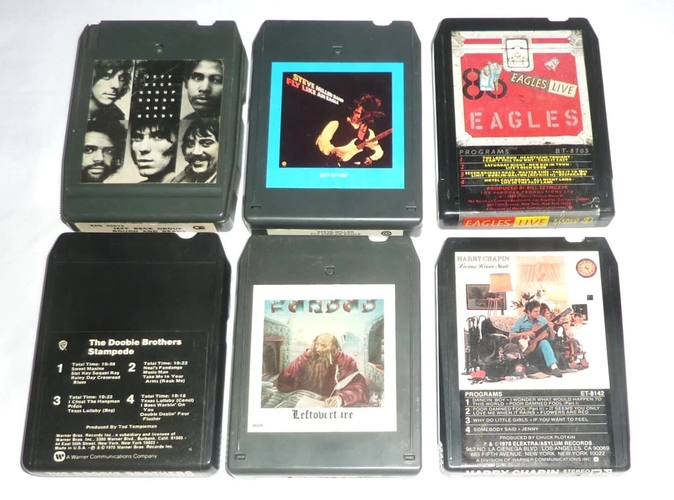 (38) 8 TRACK TAPES by VARIOUS ROCK & JAZZ ARTISTS / SEE PICTURES FOR TITLES Foto 2 de 4