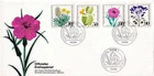 Germany 1980 Endangered Flowers FDC Bonn special Cancel Unaddressed VGC