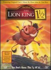 Lion King 1 1/2 (DVD, 2004)