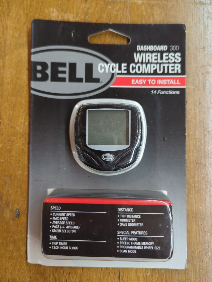 Bell Wireless Cycle Computer Dashboard 300 14 Functions