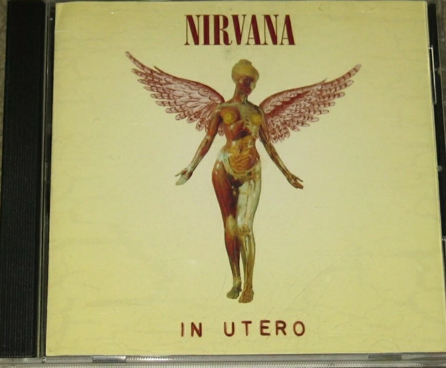 Nirvana - In Utero (CD, 1993, Geffen Records) Kurt Cobain