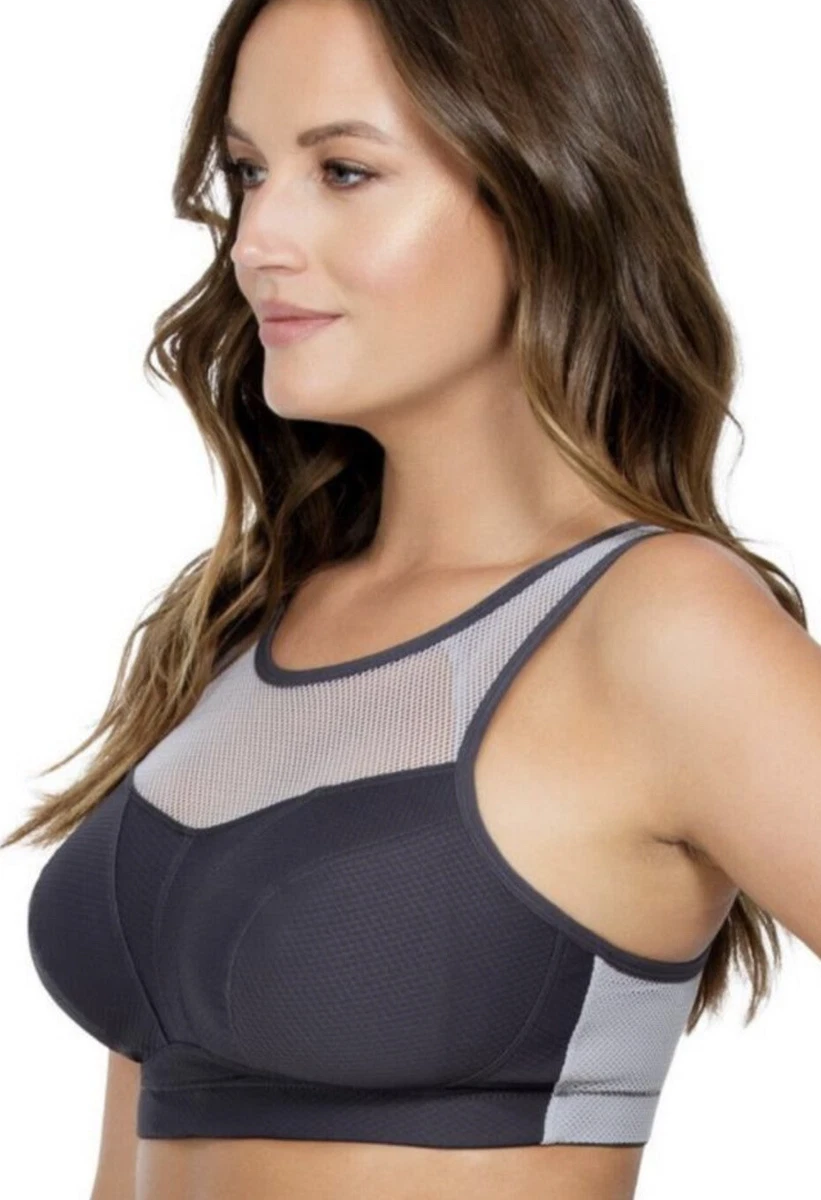 Parfait Active Wireless Breeze Sports Bra 32FF-UK, 32H-US NWT $52 Rabbit  /White