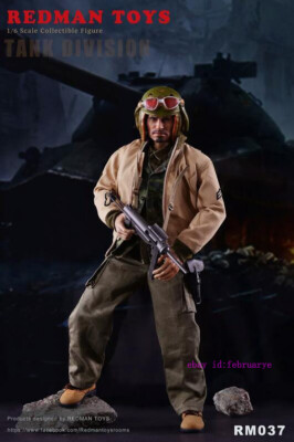 REDMAN TOYS 1/6 PM037 FURY TANK DIVISION Action Figure New In