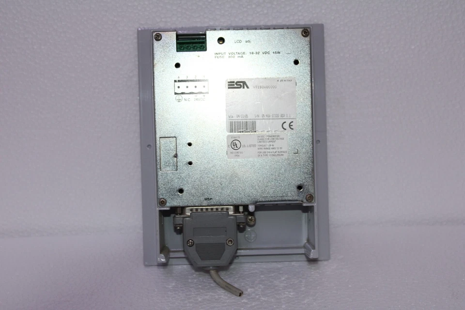 ESA VT150W00000 HMI TASTATUR PANEL LCD TEXT DISPLAY 24 VDC VT 150W - Bild 3 von 4