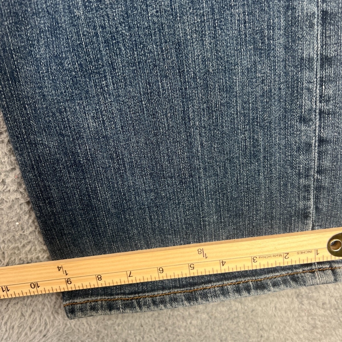 Jean Homme Lucky Brand Taille 38 - Coupe Slim Bootcut (fuselé Bootleg) - Longueur 30 Pouces - Occasion Très Bon état