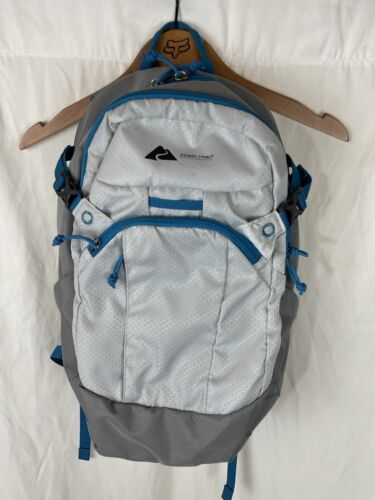 Ozark Trail Hiking Backpack Gray And Blue Utility Bag Hiking Bag Camp Pack - Picture 1 of 12
