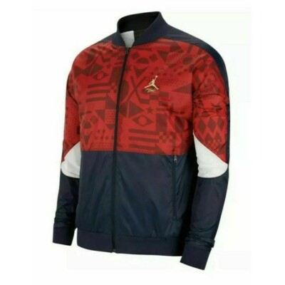New Nike Men's Air Jordan FIBA Legacy Flight Track Jacket Size XL. CJ9082-451