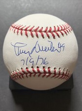 LARRY DIERKER No Hitter 7/9/76 Signed Official Baseball Astros ￼mlb Tristar Coa