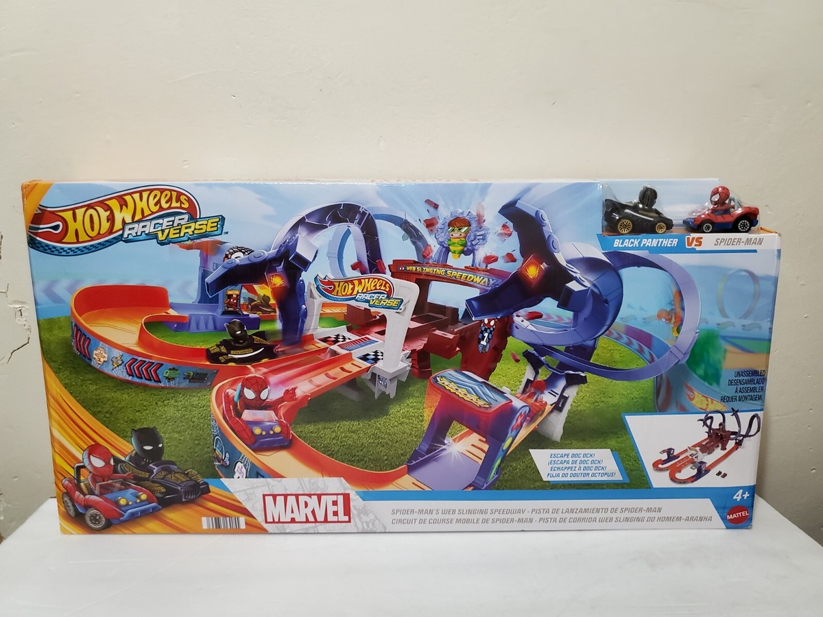 Wheels Track Pista Hot Wheels Avengers Pista De Hot Wheels AraÃ±a