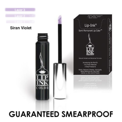 LIP-INK  Organic Vegan 100% Smearproof Trial Lip Kit - Sirian Violet