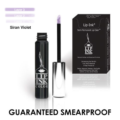 LIP-INK® Organic Vegan 100% Smearproof Trial Lip Kit - Sirian Violet - Picture 1 of 2