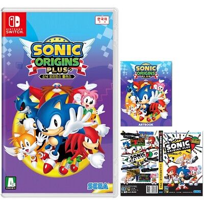 SONIC ORIGINS PLUS PS4 FR NEW (Multi-Language/Artbook/Sleeve