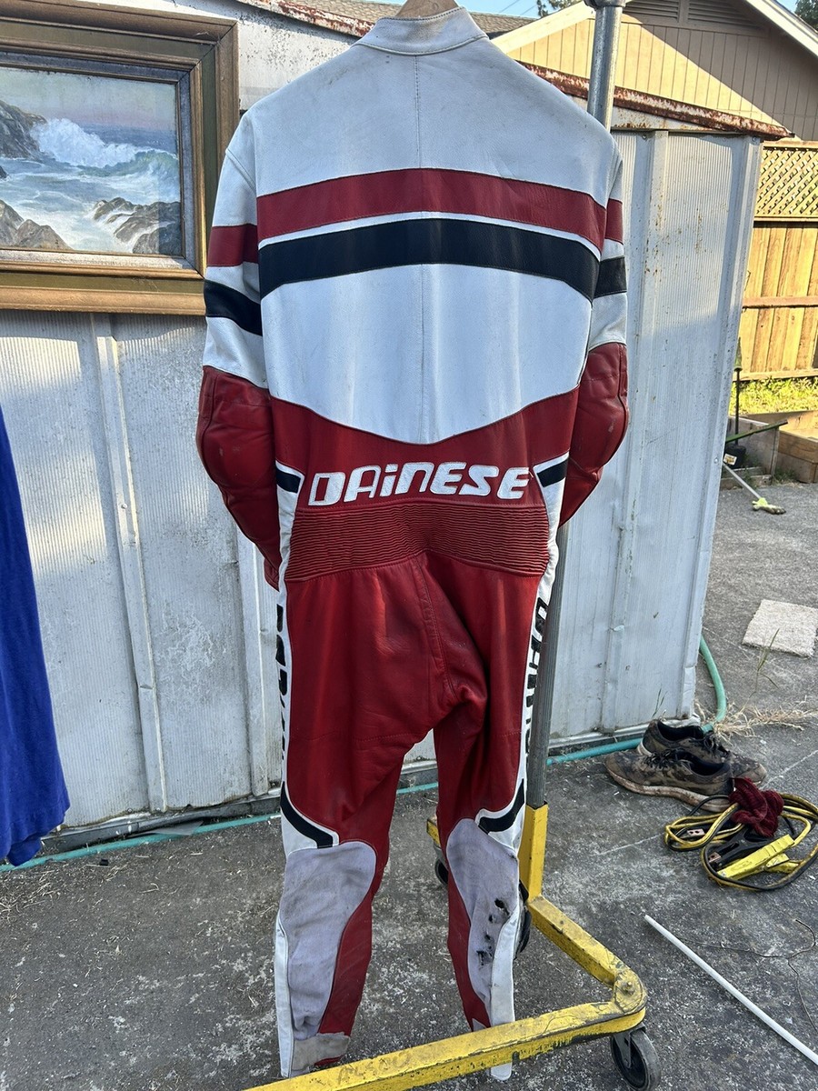 Dainese Leather Motorcycle One Piece Race Suit ~ Size 50 | eBay