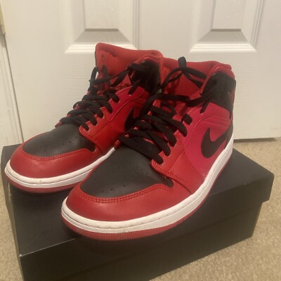 Size 9 - Jordan 1 Mid Reverse Bred s-l400.jpg main image 4