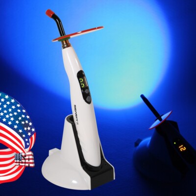 SEASKY Dental Wireless Cordless LED Curing Light Lamp LED.B Style T4 USA