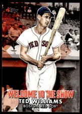 2022 Topps Welcome to the Show WTTS-32 Ted Williams Boston Red Sox baseball card