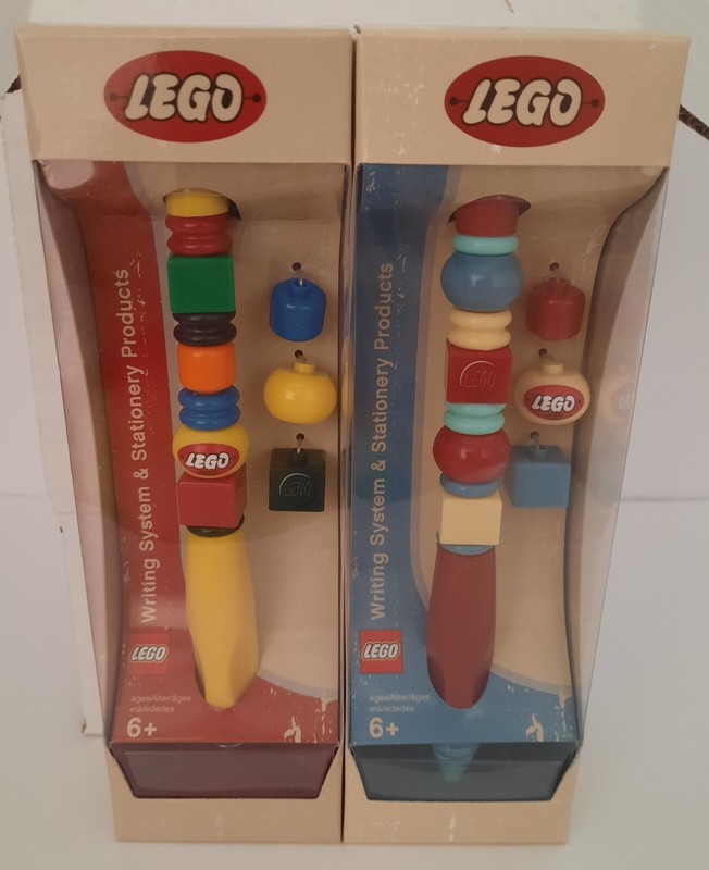 (2 )2005 LEGO PEN 50th Aniv Writing System & Stationary Products #3101 HTF "NEW"