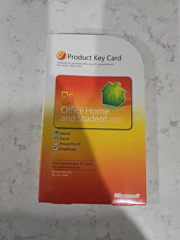 Microsoft Office Home and Student 2010 Full Retail Windows Key Card 1 PC License - Image 2 of 4