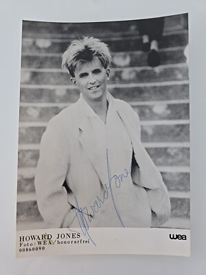 Howard Jones XL Autogramm Signiert Autograph Signed 13x18 cm Foto Original 
