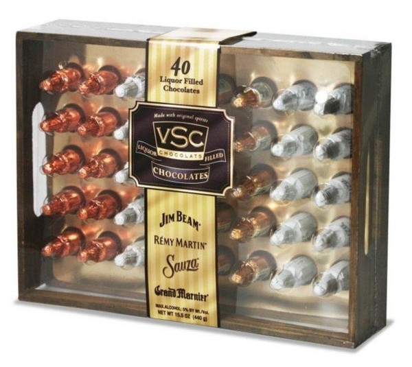Caramelo de chocolates rellenos de licor VSC 40 (similar a Anthon Berg)