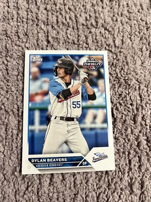 2023 Topps Pro Debut Base #PD-85 Dylan Beavers Aberdeen IronBirds