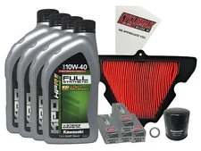 Cyclemax Full Synthetic Tune Up Kit w/Plugs fits Kawasaki 2012-2024 Versys Z1000