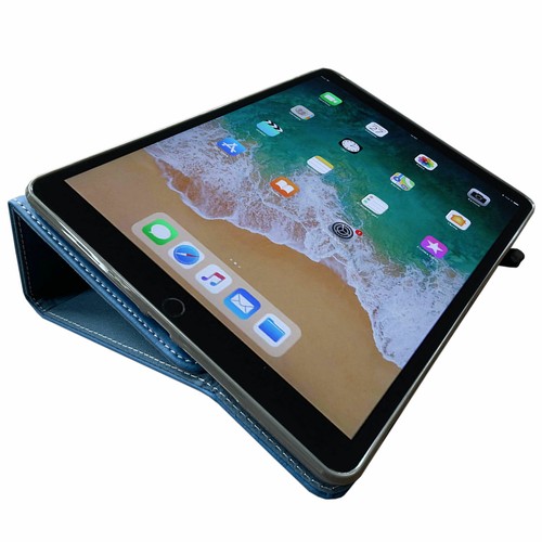 Apple iPad 9 - 10,2" (2021) - Leder Schutzhülle Tablet Tasche Cover Stand Case - Picture 8 of 12