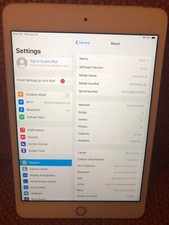Apple iPad mini 4 16GB, Wi-Fi  Cellular Unlocked , 7.9in MK7M2LL/A