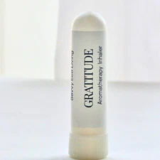 Gratitude Aromatherapy Inhalers , Essential Oil Nasal Inhaler Sticks