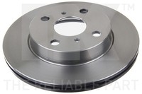 2X Bremsscheibe NK 2045100 FüR Toyota Yaris SCP10_ SCP10R NCP10 SCP12_ SCP13_