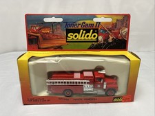 SOLIDO TONER GAM II RED MACK FIRE ENGINE PUMPER 5-1/2" LONG NEW IN BOX