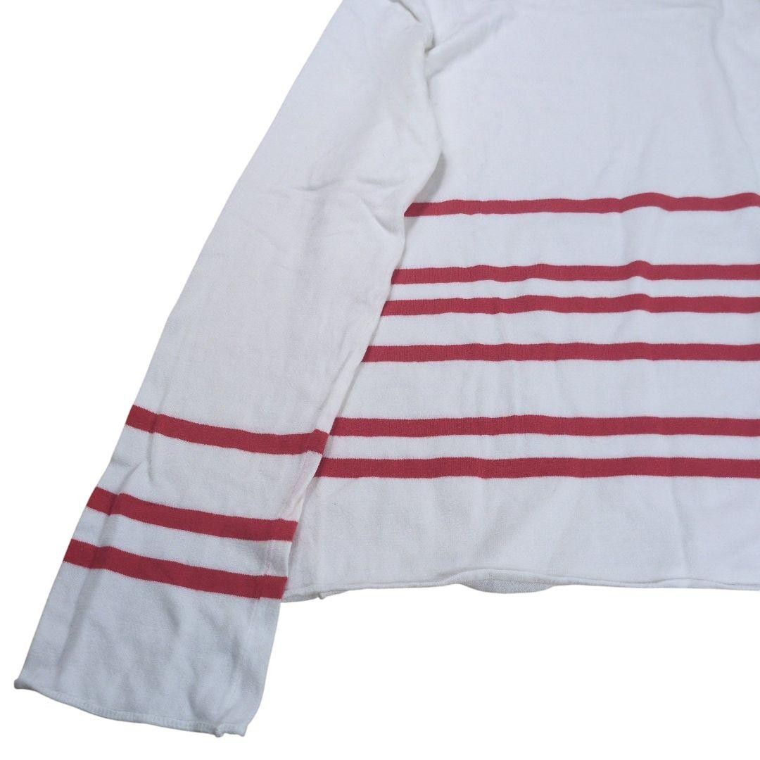 COMME des GARCONS COMCOM Border Pattern Cotton Sw… - image 5