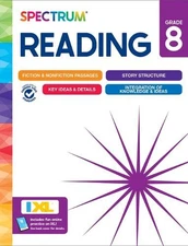 Spectrum Reading Workbook, Grade 8, Spectrum