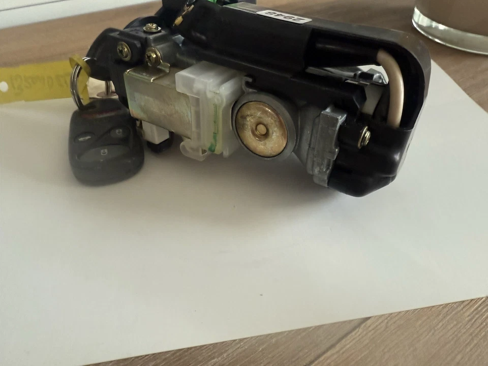 99-03 Acura TL Interruptor de encendido Cerradura Cilindro Inmovilizador Llave 39730-S84-A0 Foto 3 de 4