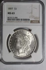 1897 Morgan Silve Dollar NGC MS63 #080