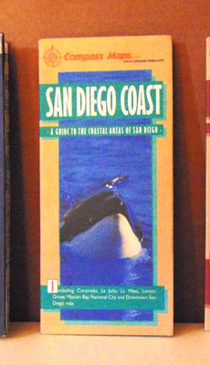 2002 Compass Street Map of San Diego Coast