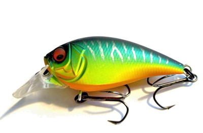 Megabass FX-Crank Knuckle Jr. Wobbler, Crankbait, Kunstköder, 5,5 cm, Floating