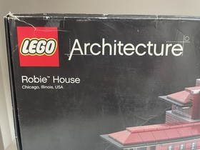 LEGO Architecture 21010 Robie House Frank Lloyd Wright 2011 Retired NEW SEALED