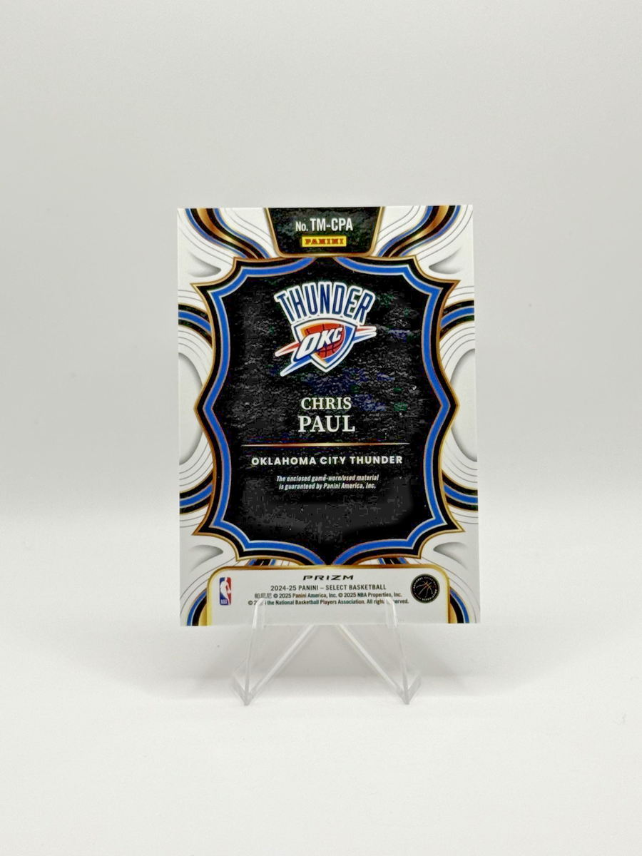Chris Paul 2024-25 Panini Select Throwback Memorabilia Patch