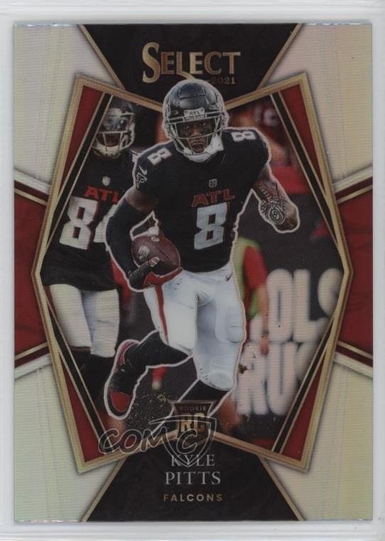 2021 Panini Select Premier Level Silver Prizm Kyle Pitts #146 Rookie RC 1c9k