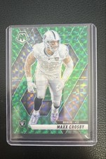 2025 Panini Mosaic - Maxx Crosby #249 Green Mosaic Prizm