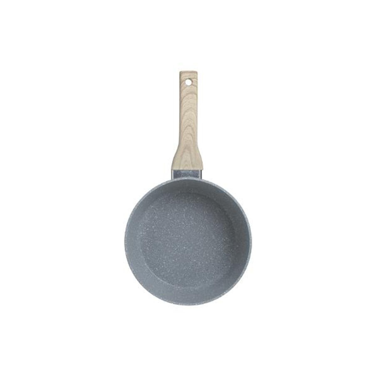Poêle en aluminium gris 30cm antiadhésive et saine
